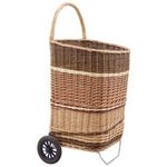 chariot à bois et bûches grigno-tek