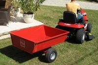 remorque tracteur tondeuse