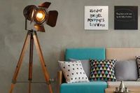 lampadaire projecteur