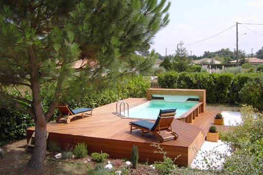 prix piscine bois