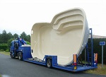 transport piscine coque